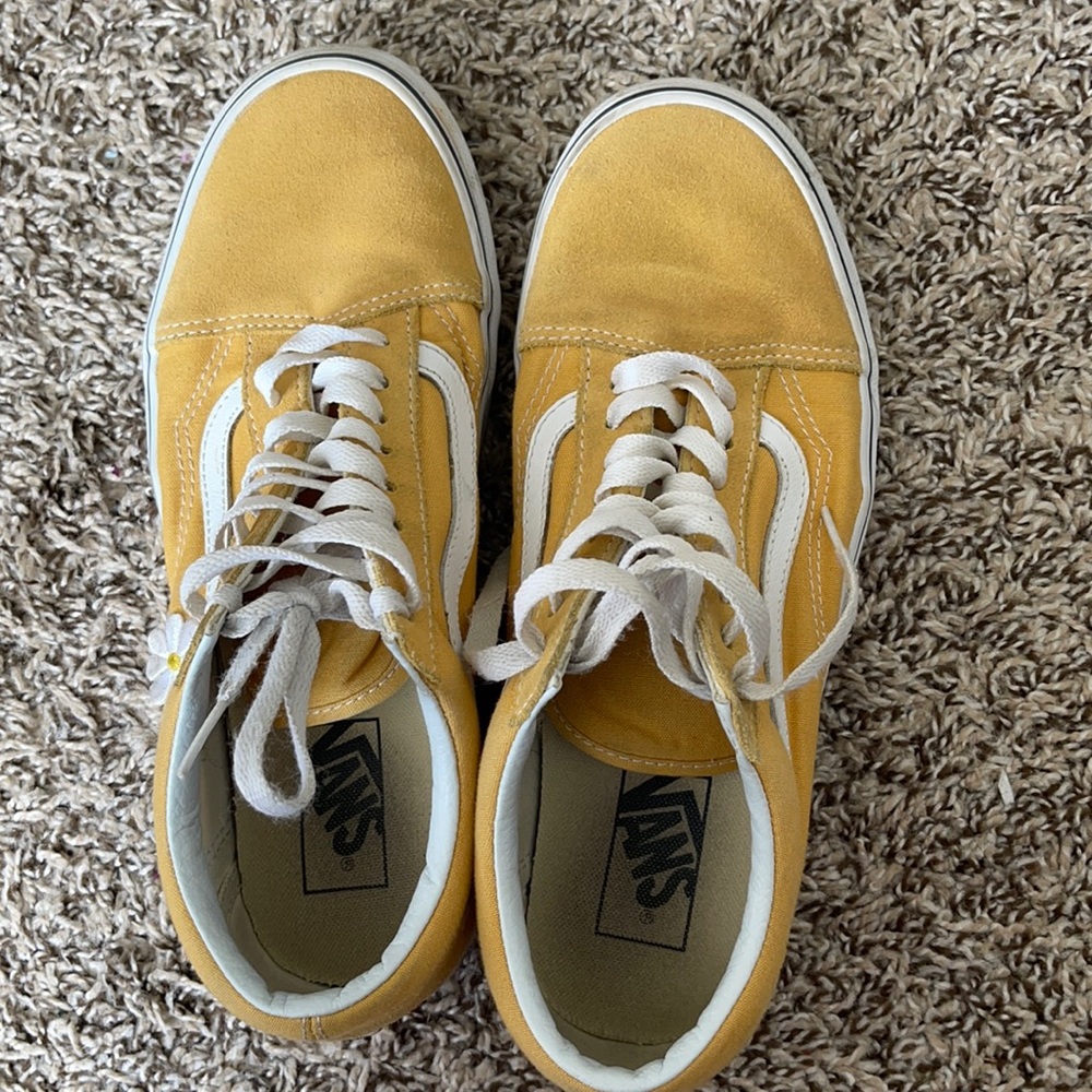 Yellow Old Skool Vans